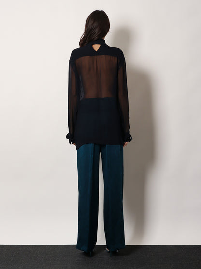 Viscose shirt with rhinestones thumbnail