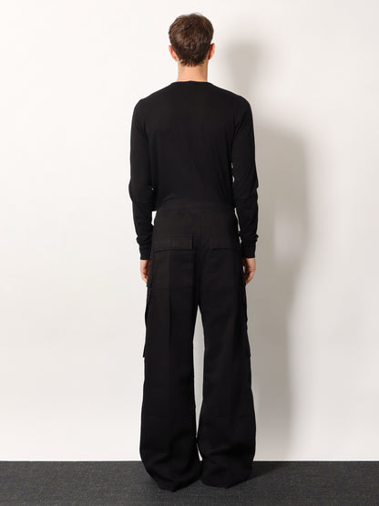 Double Cargo Jumbo organic cotton trousers thumbnail