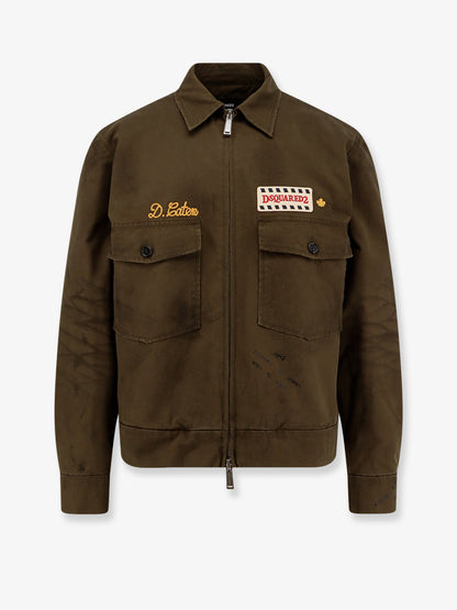 Dsquared2 Bros Cotton padded Jacket thumbnail