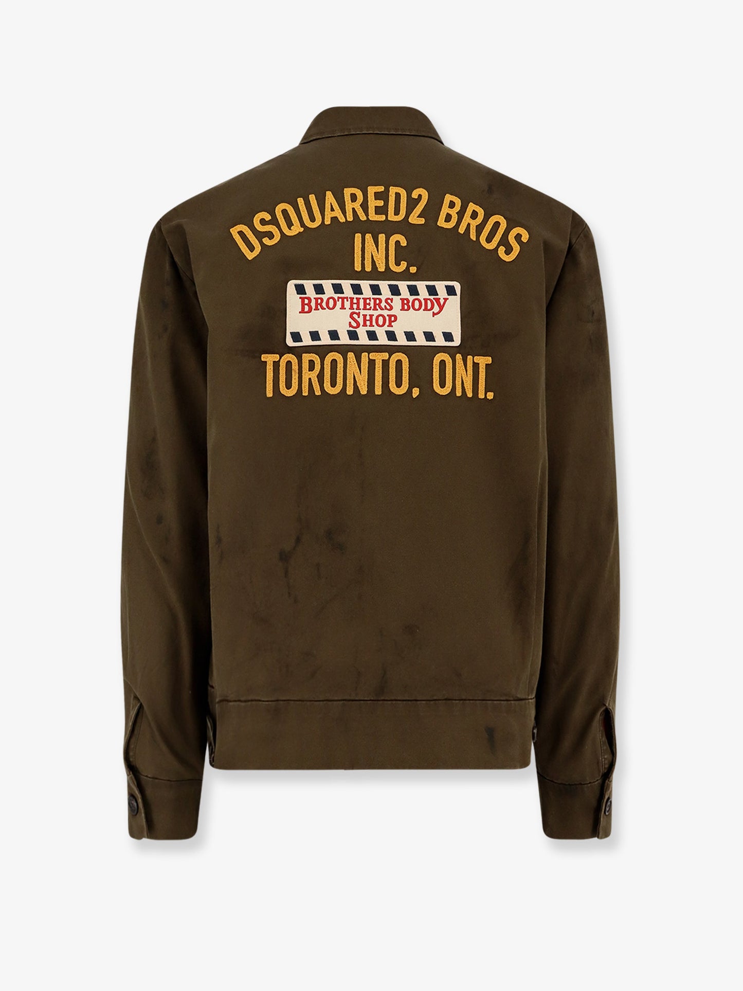 Dsquared2 Bros Cotton padded Jacket