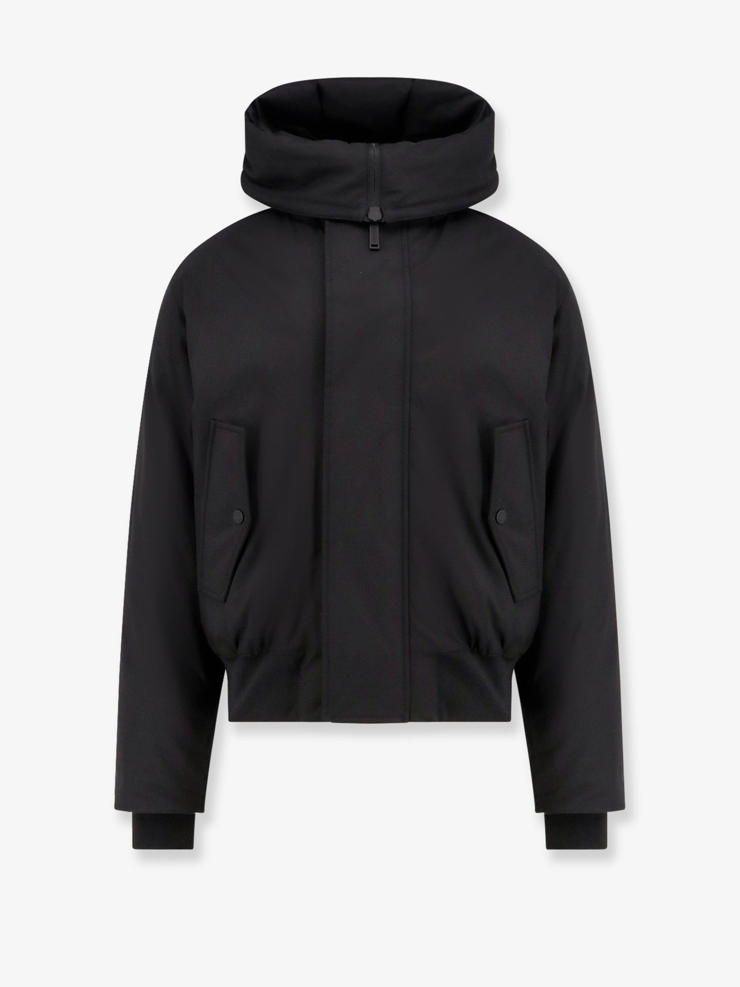 Techno Down Bomber nylon jacket