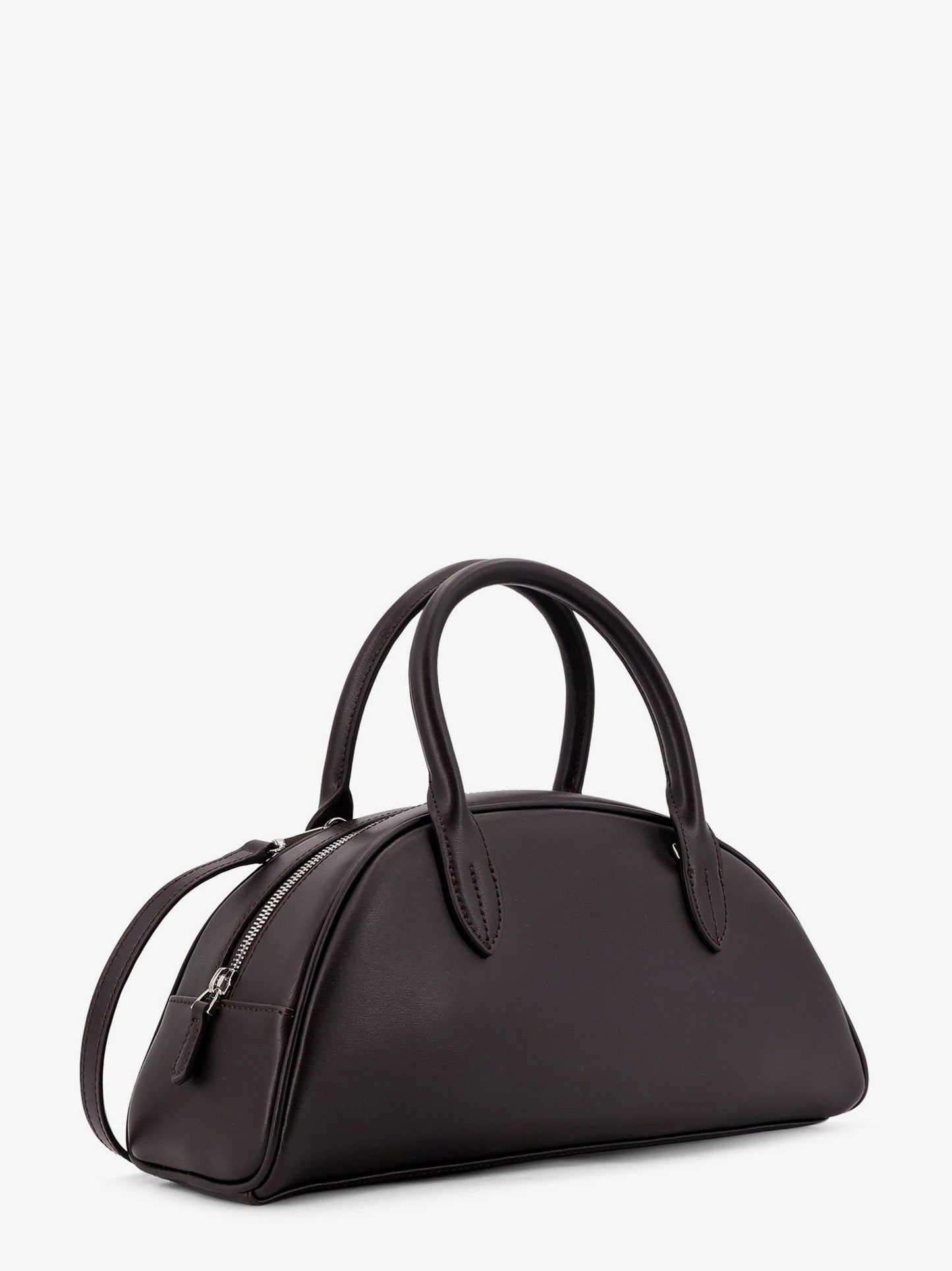 Borsa a tracolla Classic Bowling Bag in pelle