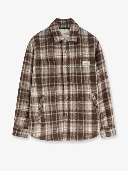 Madras pattern flannel jacket thumbnail