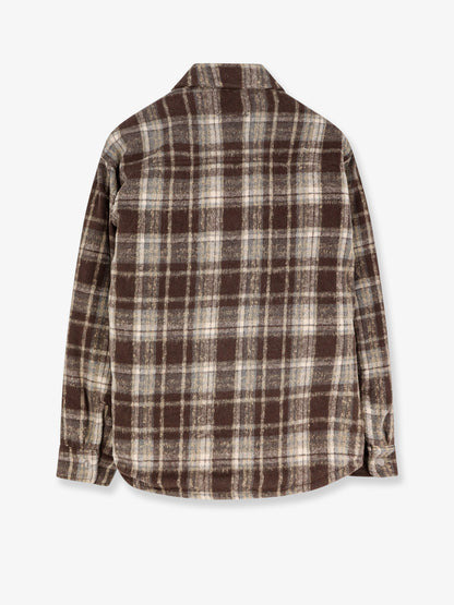 Madras pattern flannel jacket thumbnail