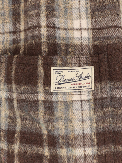 Madras pattern flannel jacket thumbnail
