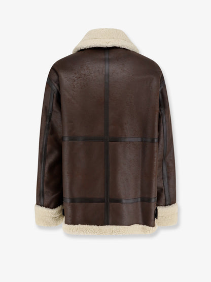 Unisex eco-shearling jacket thumbnail
