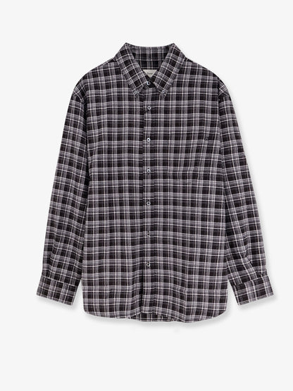 Unisex check flannel shirt thumbnail