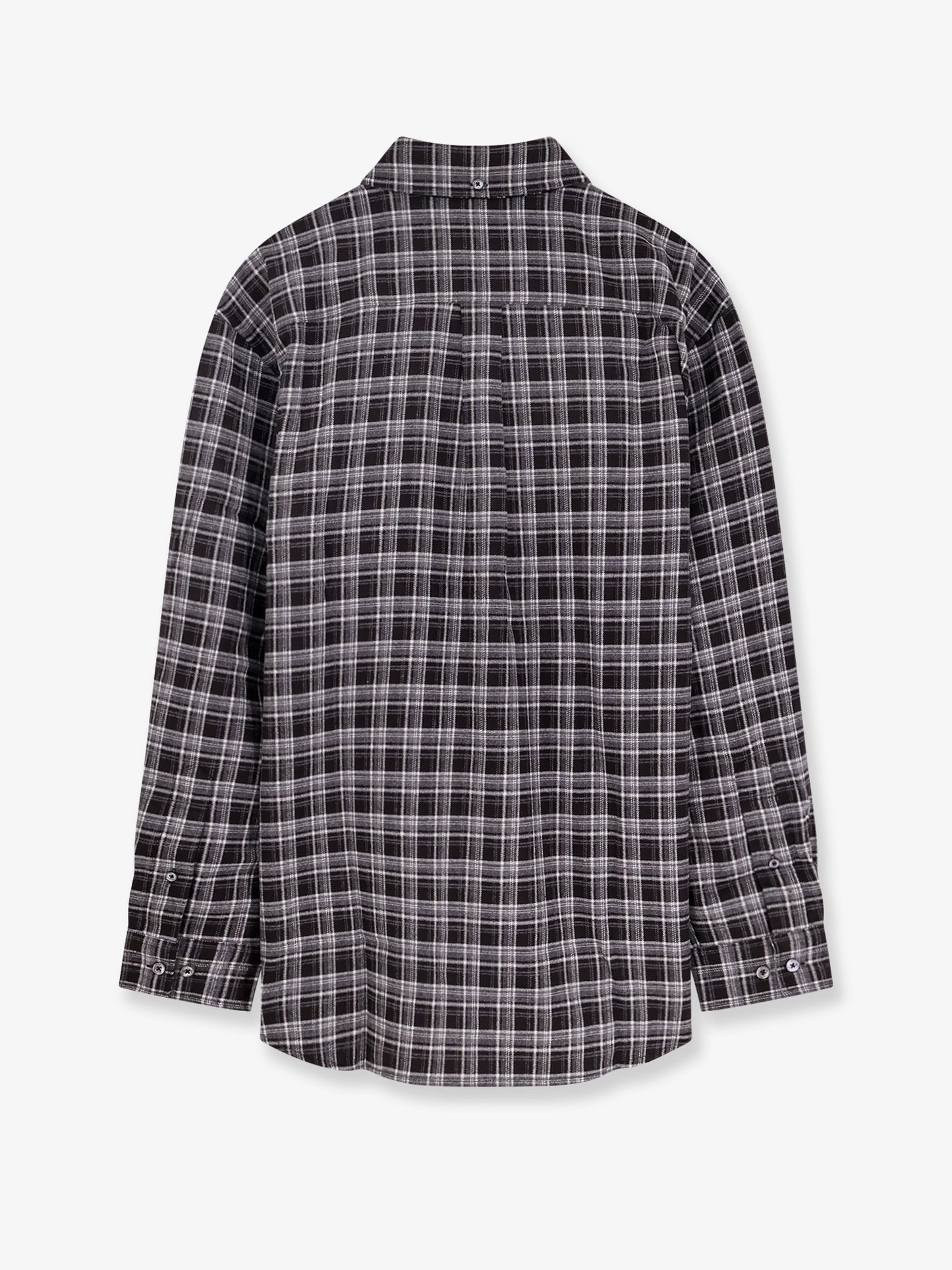 Unisex check flannel shirt