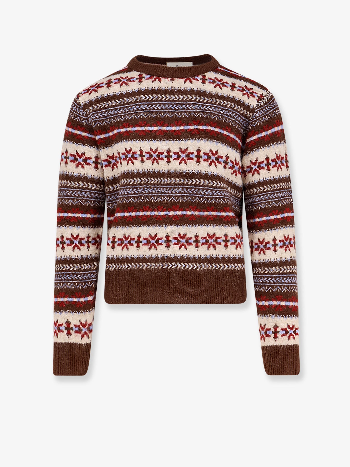 Fairisle wool blend sweater