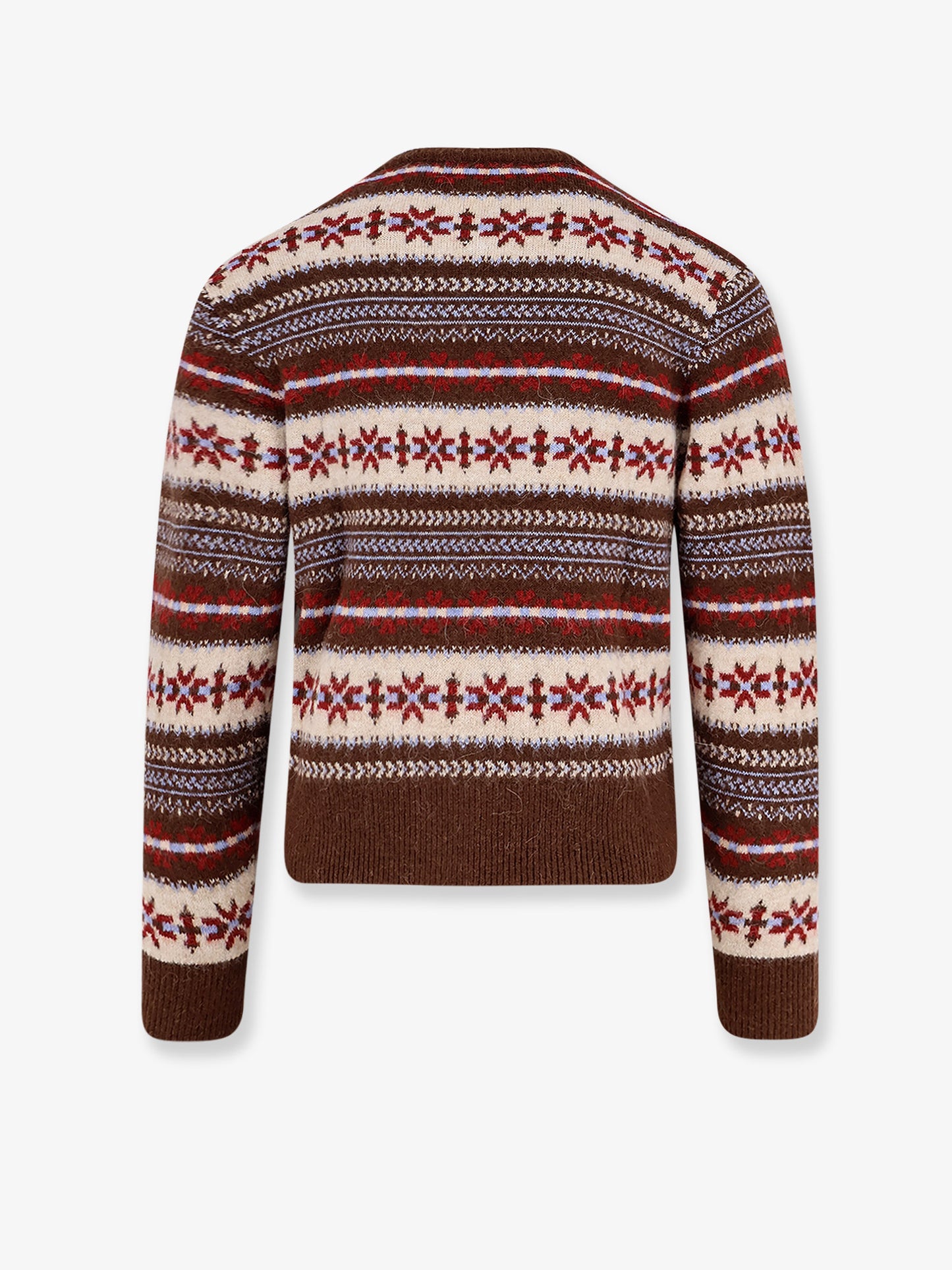 Fairisle wool blend sweater