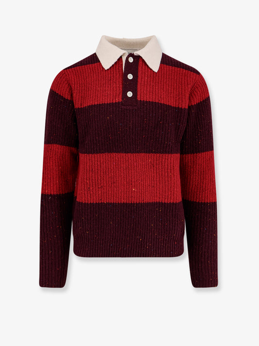 Unisex Chunky Rugby wool blend sweater