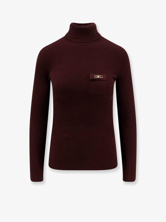 Ribbed turtleneck