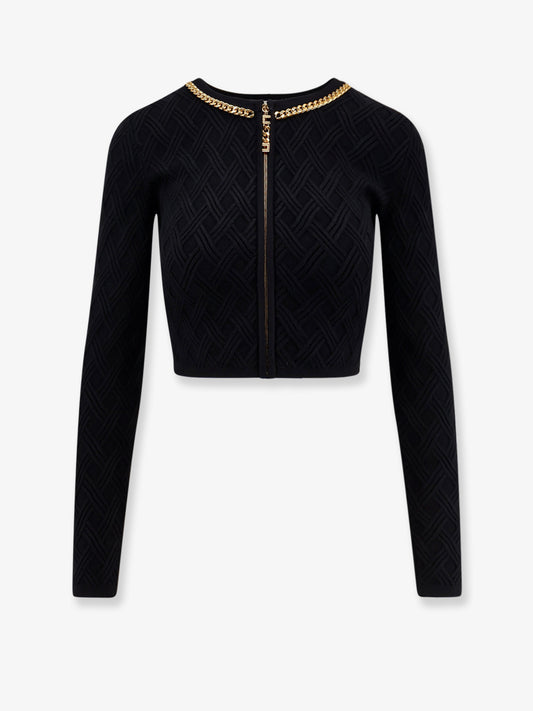 Viscose blend cardigan