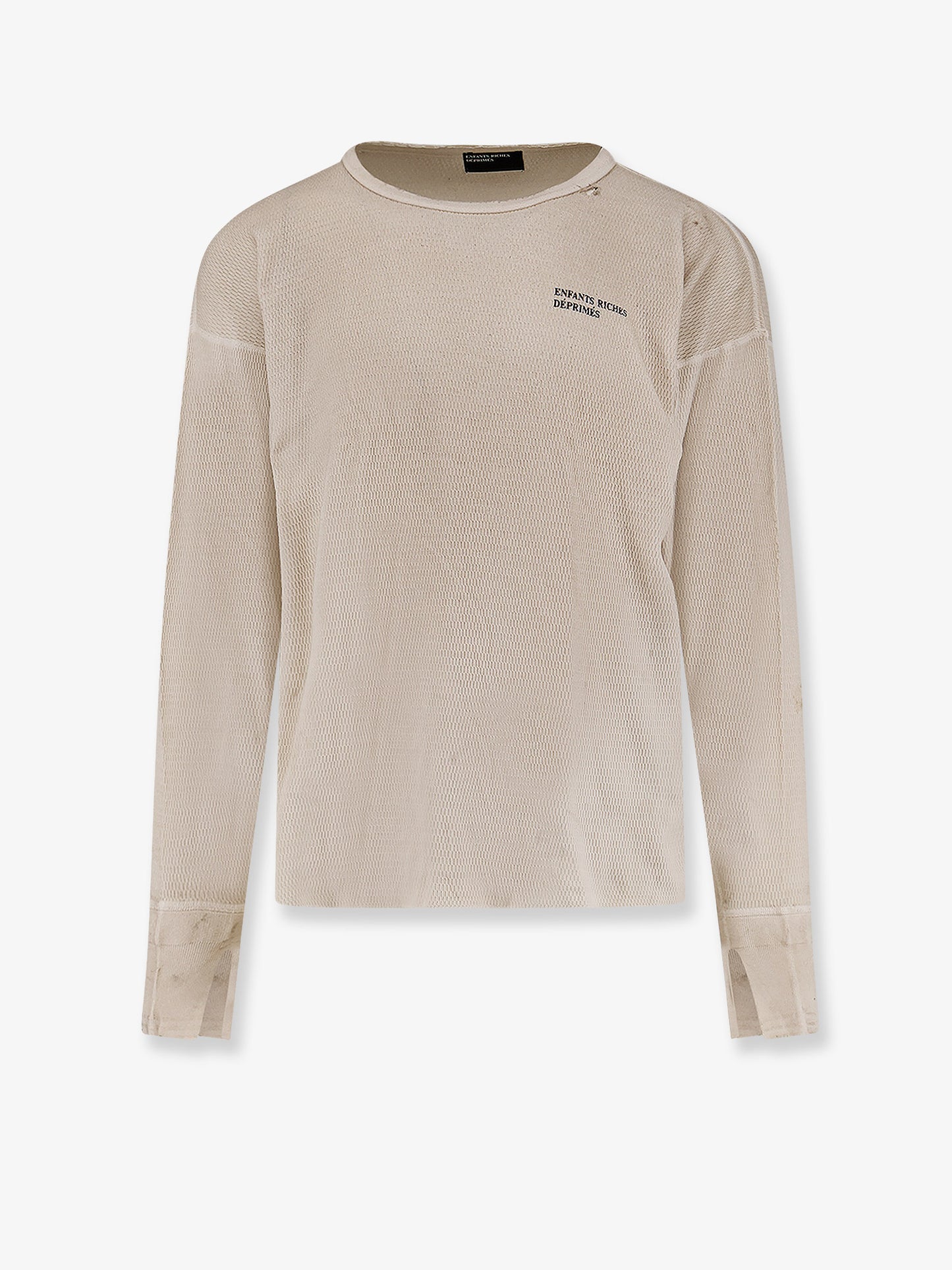 Classic Logo Distressed Thermal LS T-shirt