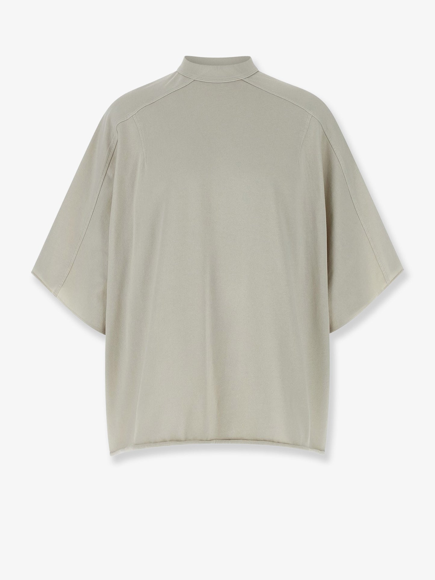 Cotton T-shirt with distressed effect