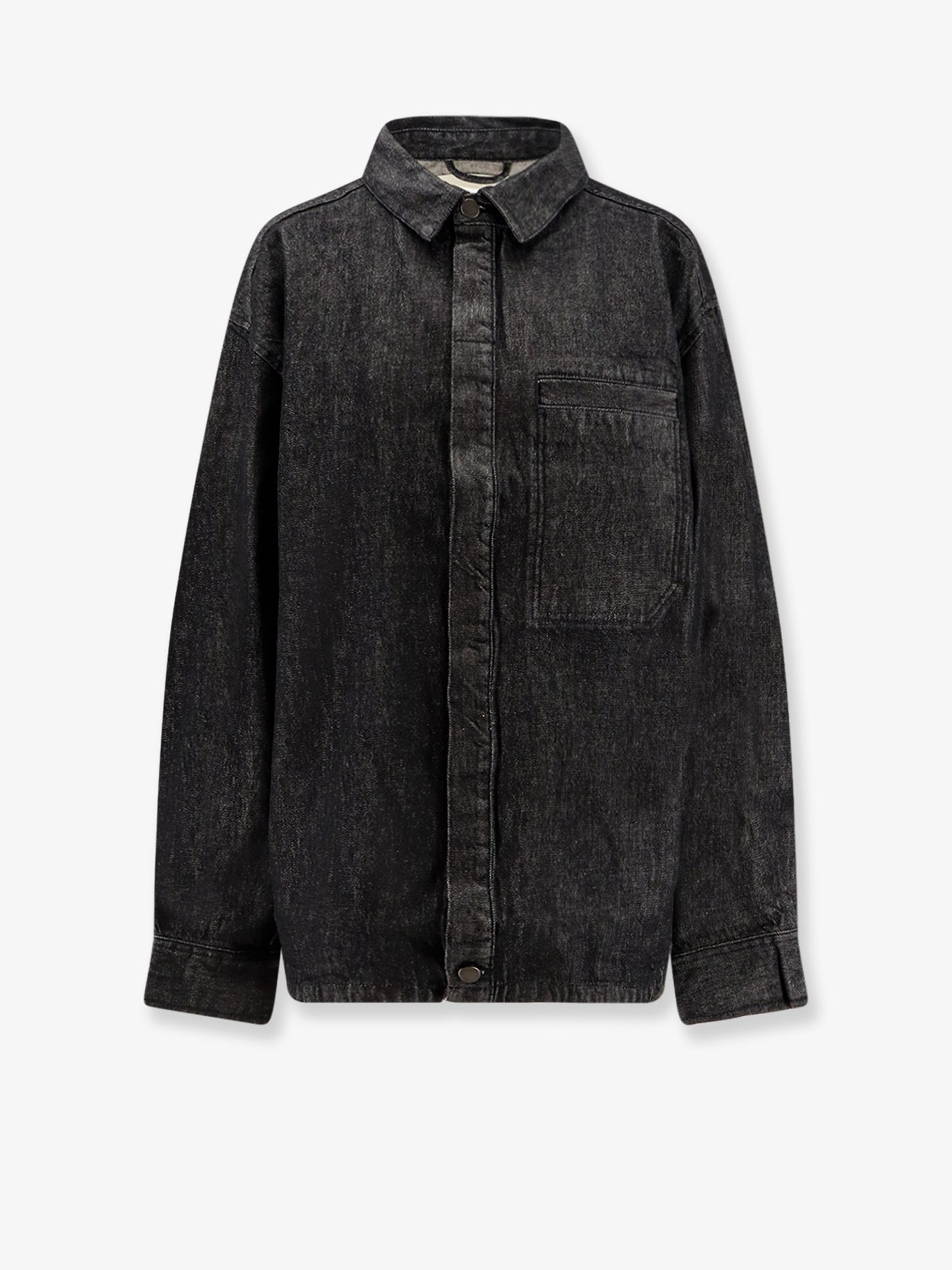 Camicia/Giacca Herculean in black denim