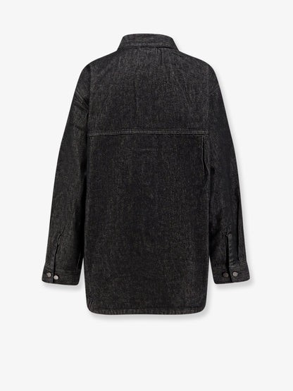 Camicia/Giacca Herculean in black denim thumbnail