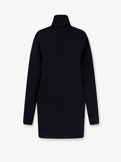 Viscose blend short dress thumbnail