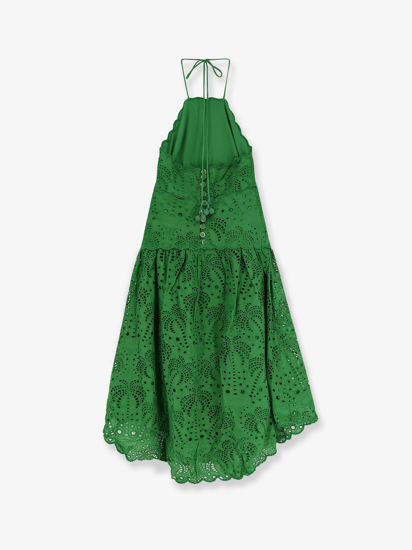 Sangallo lace midi dress