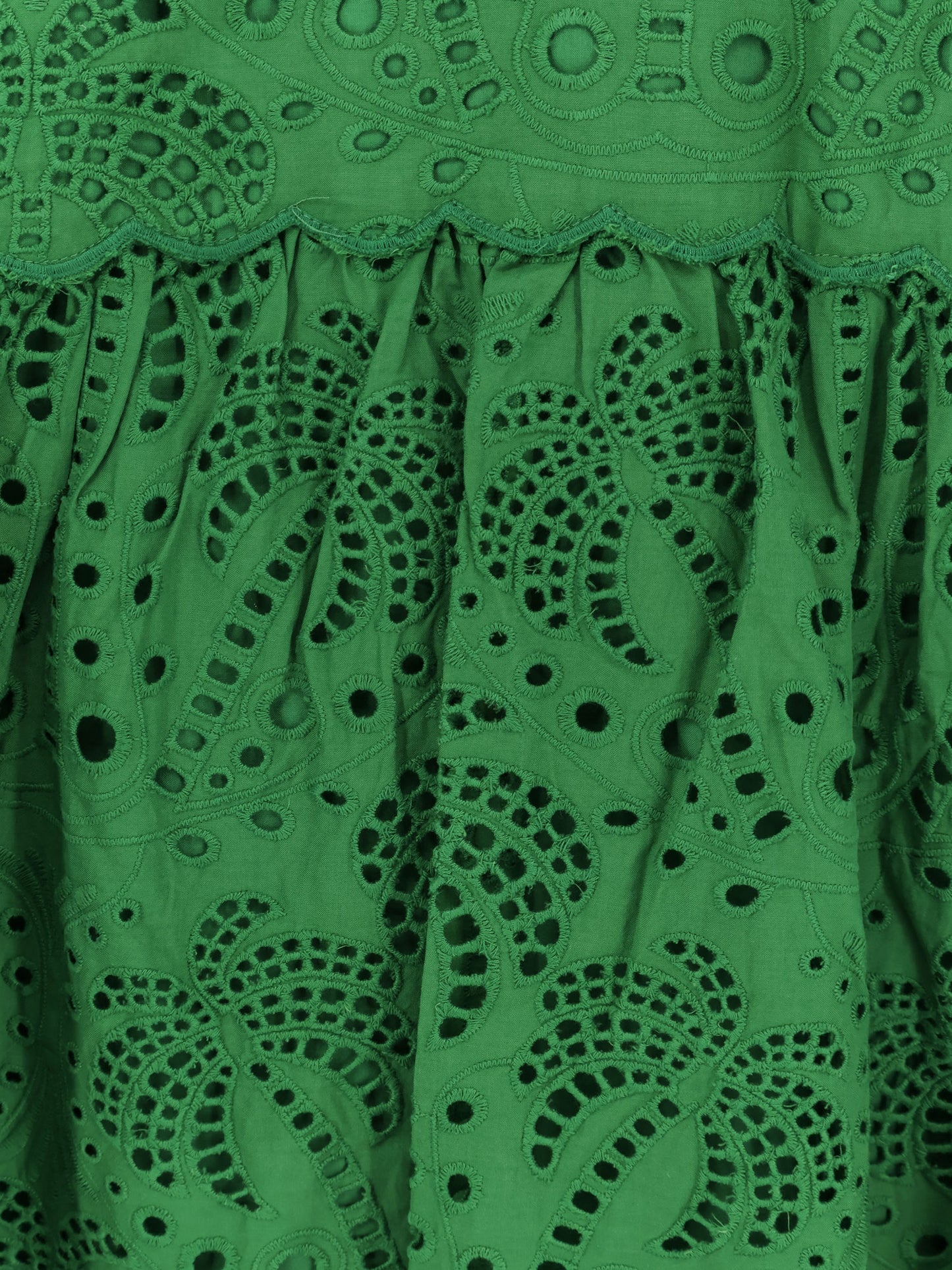 Sangallo lace midi dress