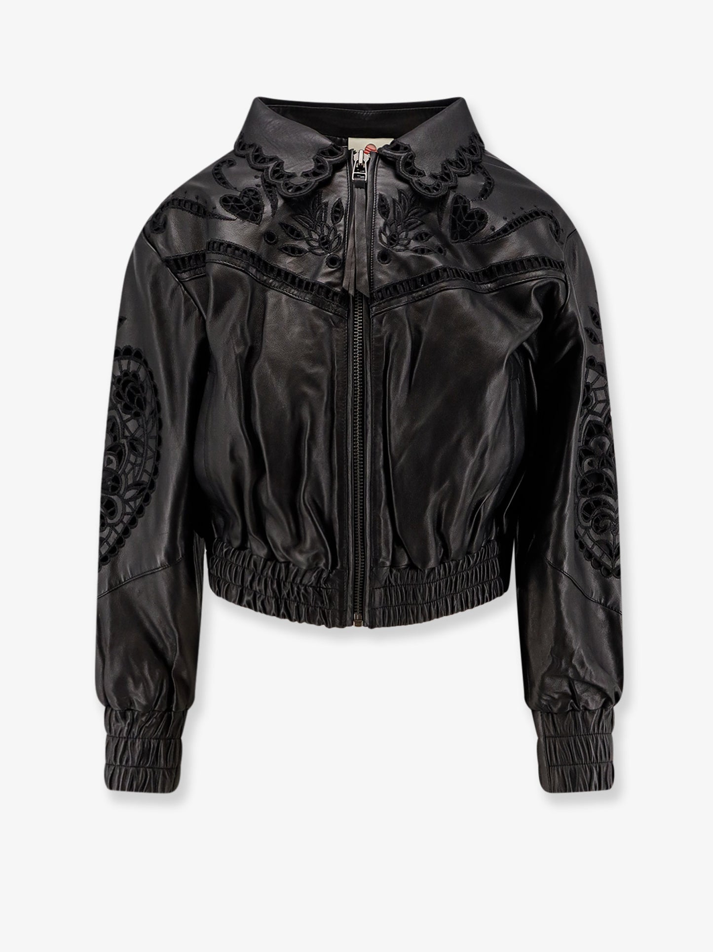 Richilieu Heart leather jacket