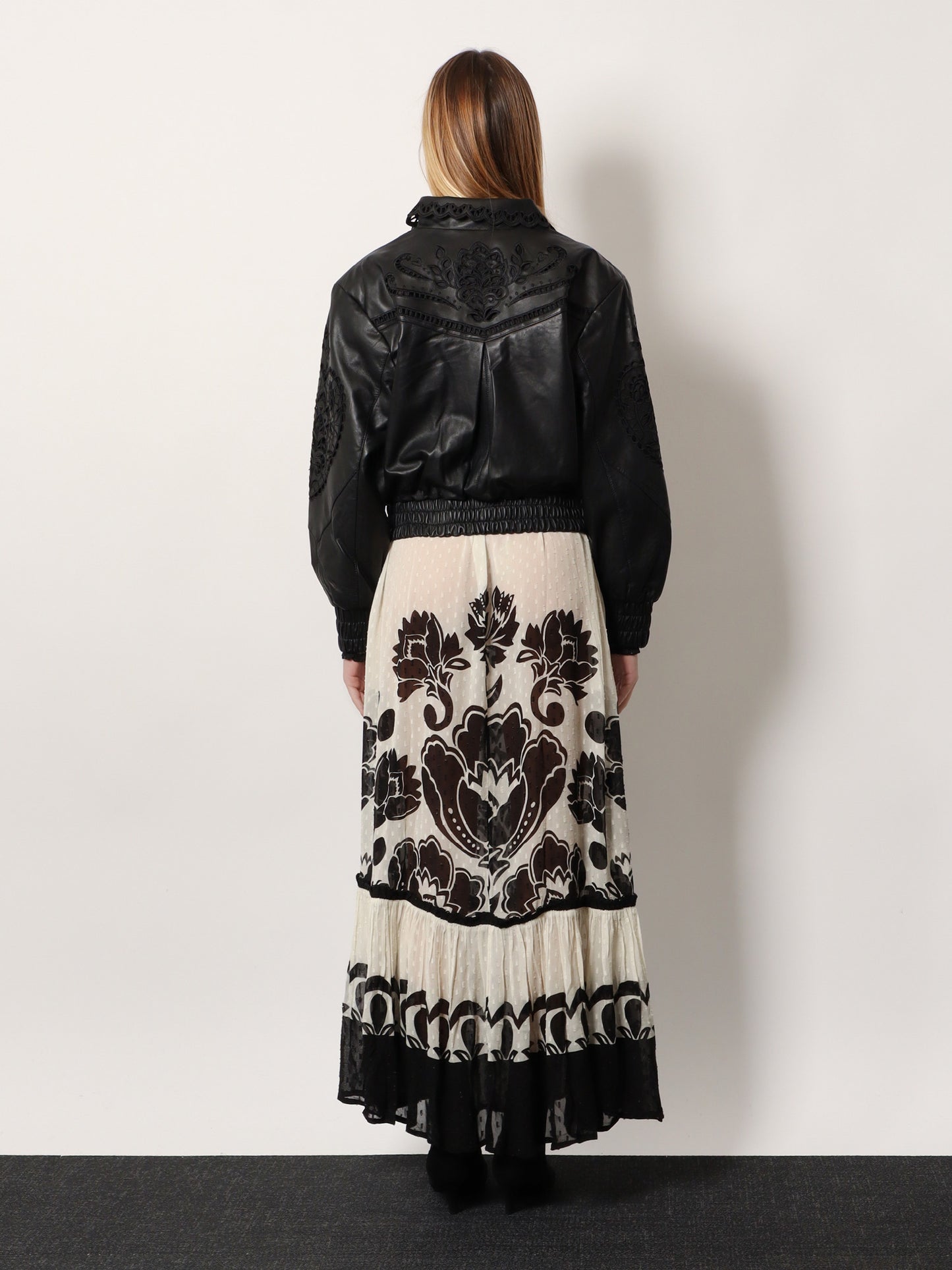 Richilieu Heart leather jacket