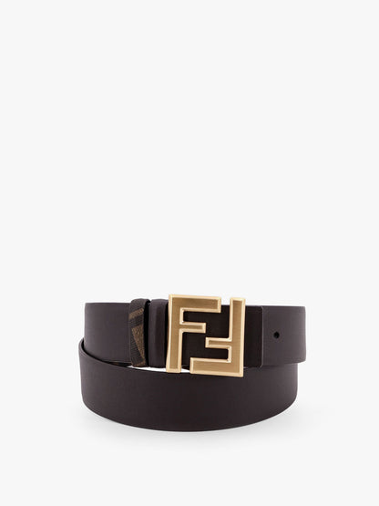Squared FF reversible leather and FF canvas belt thumbnail