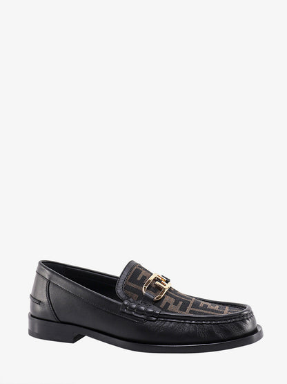 Fendi O' Lock leather loafer with FF insert thumbnail