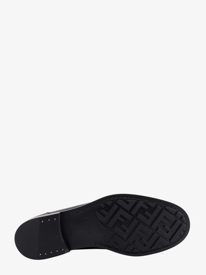 Fendi O' Lock leather loafer with FF insert thumbnail