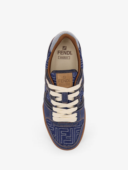 Fendi Match denim sneakers thumbnail