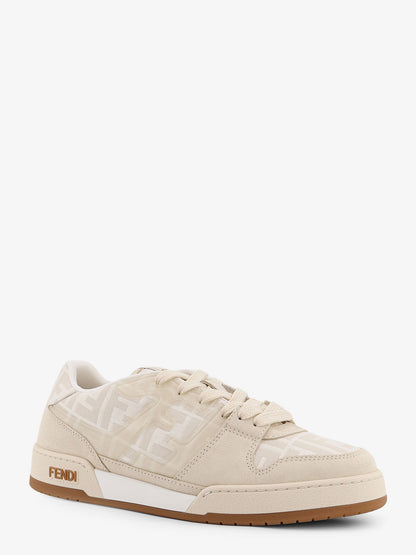 Fendi Match FF Jacquard and leather sneakers thumbnail