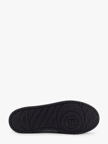 Fendi Match low-top FF jacquard fabric and suede sneakers thumbnail