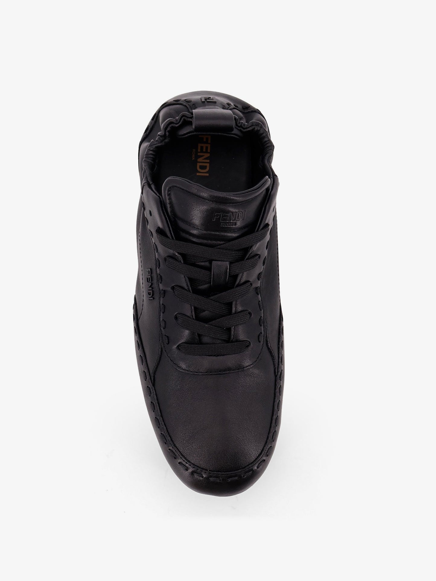 Fendi Fit leather sneakers