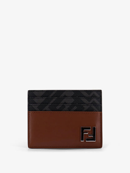 Leather and FF fabric card holder thumbnail