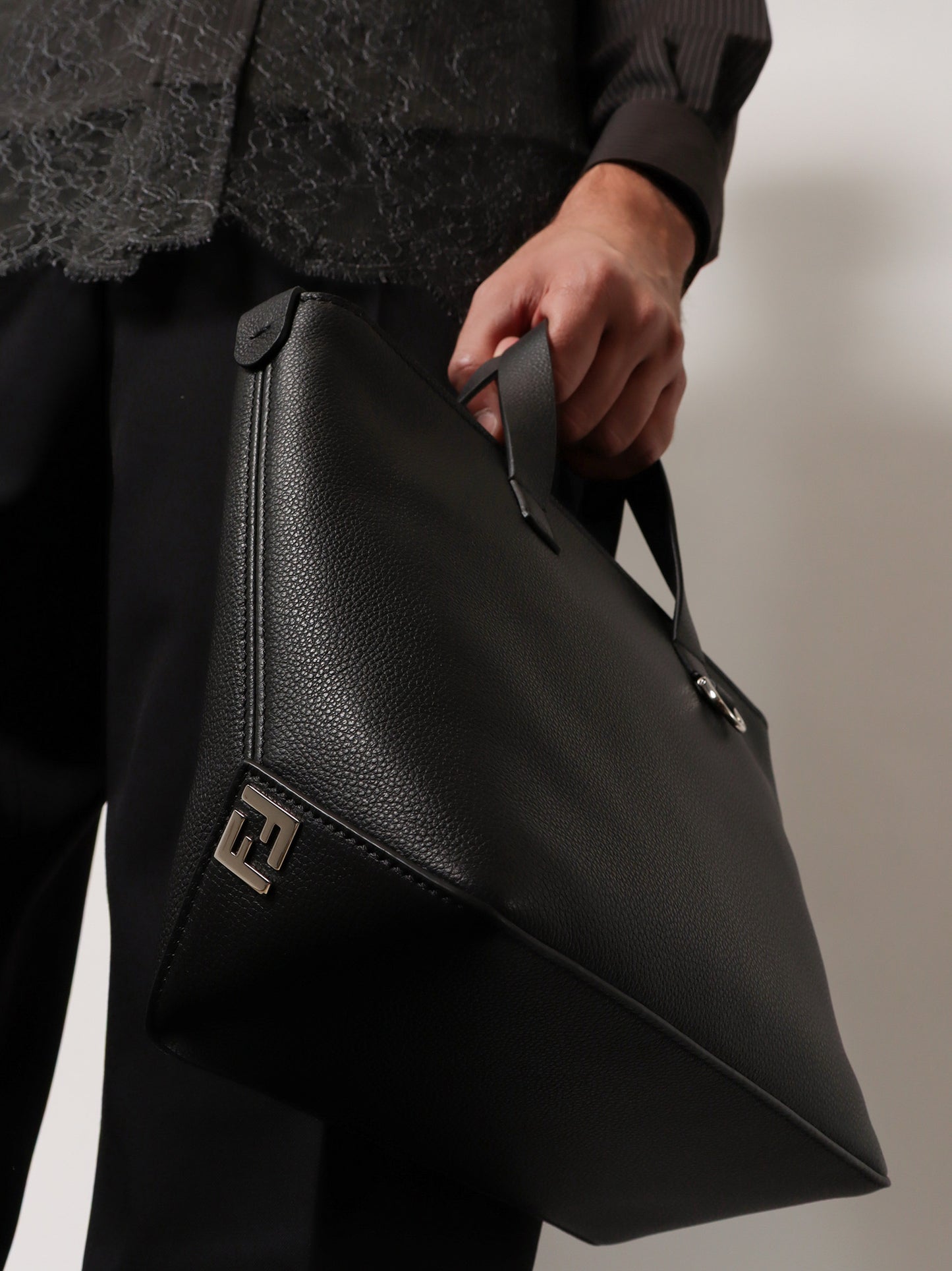 Leather Small Shopping Bag