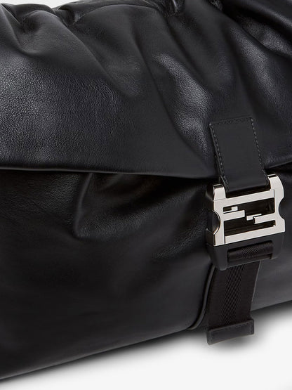 Fendi Flux Maxi Messenger leather crossbody bag thumbnail