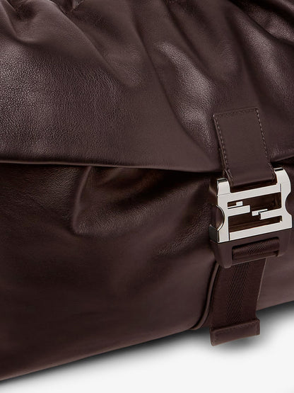 Fendi Flux Maxi Messenger leather shoulder bag thumbnail