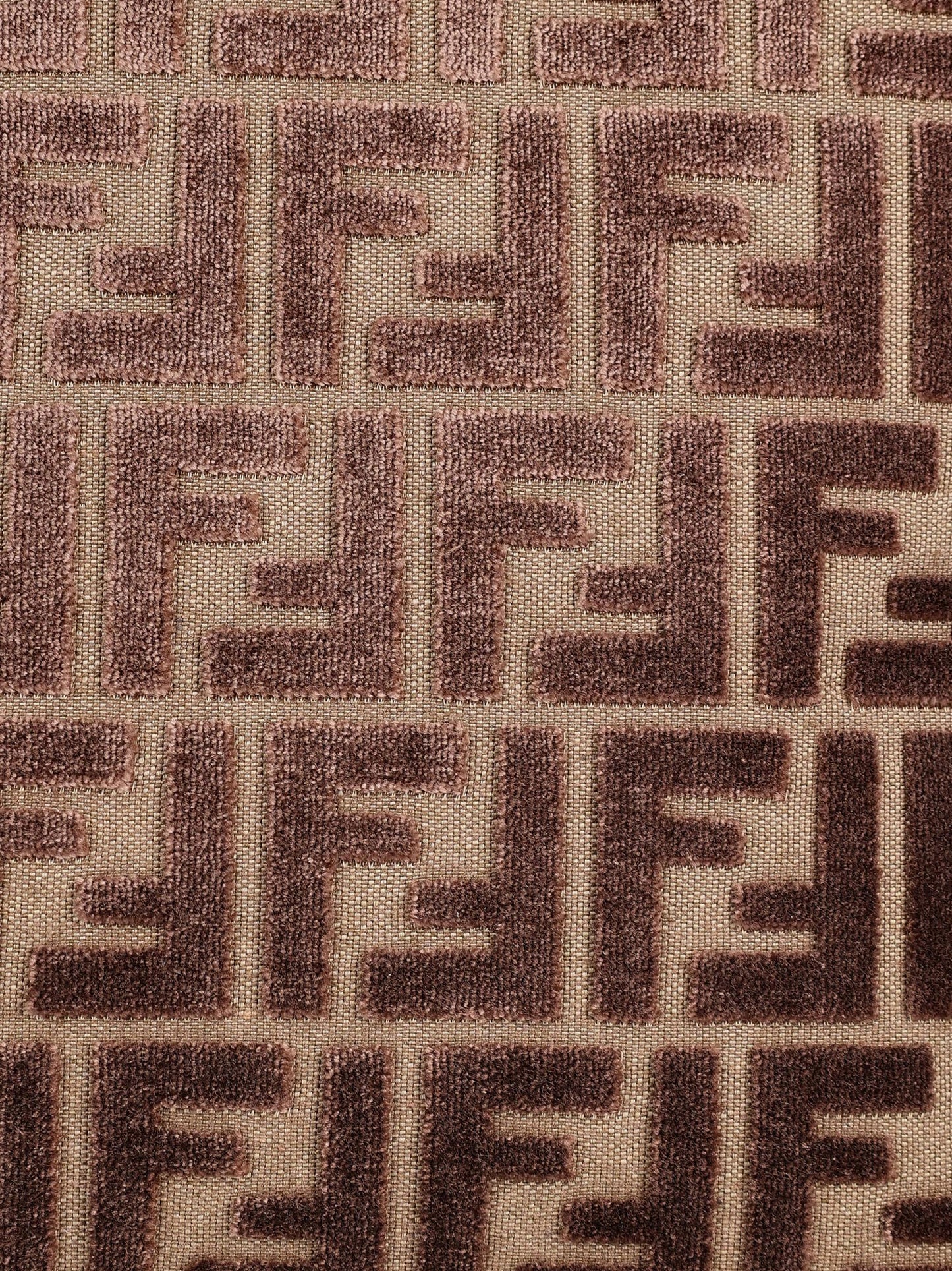 Roll Large FF jacquard fabric shopping bag