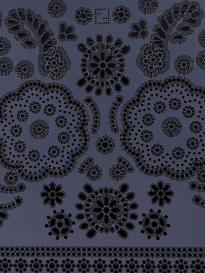 Peekaboo ISeeU Small leather shoulder bag with laser-cut Coral Bandana motif thumbnail