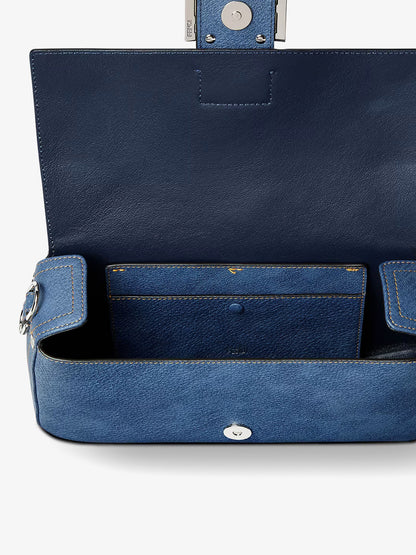 Baguette leather shoulder bag thumbnail