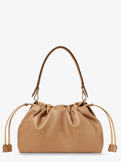 Borsa a spalla Mamma Baguette Large in nappa thumbnail