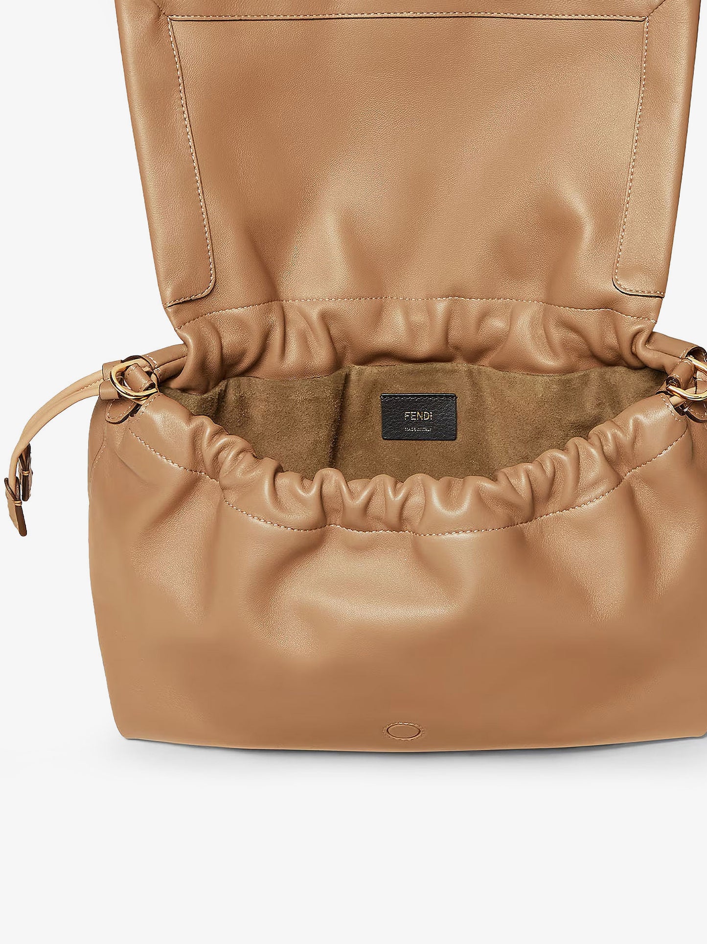 Borsa a spalla Mamma Baguette Large in nappa