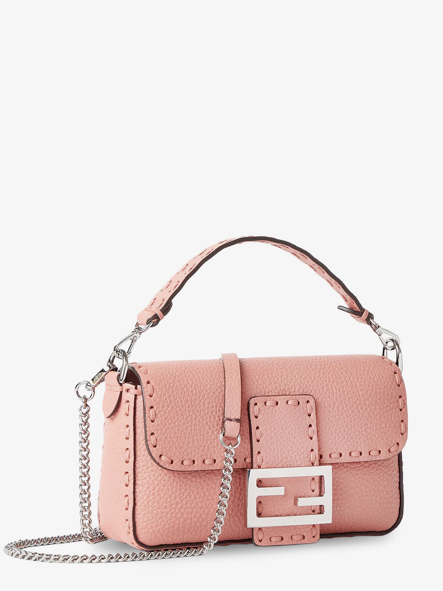 Mini Baguette leather shoulder bag
