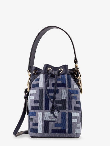 Mon Tresor jacquard FF fabric crossbody bag thumbnail