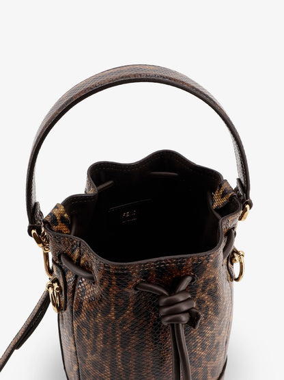 Mini Mon Tresor bucket bag with Fendi Leo motif thumbnail