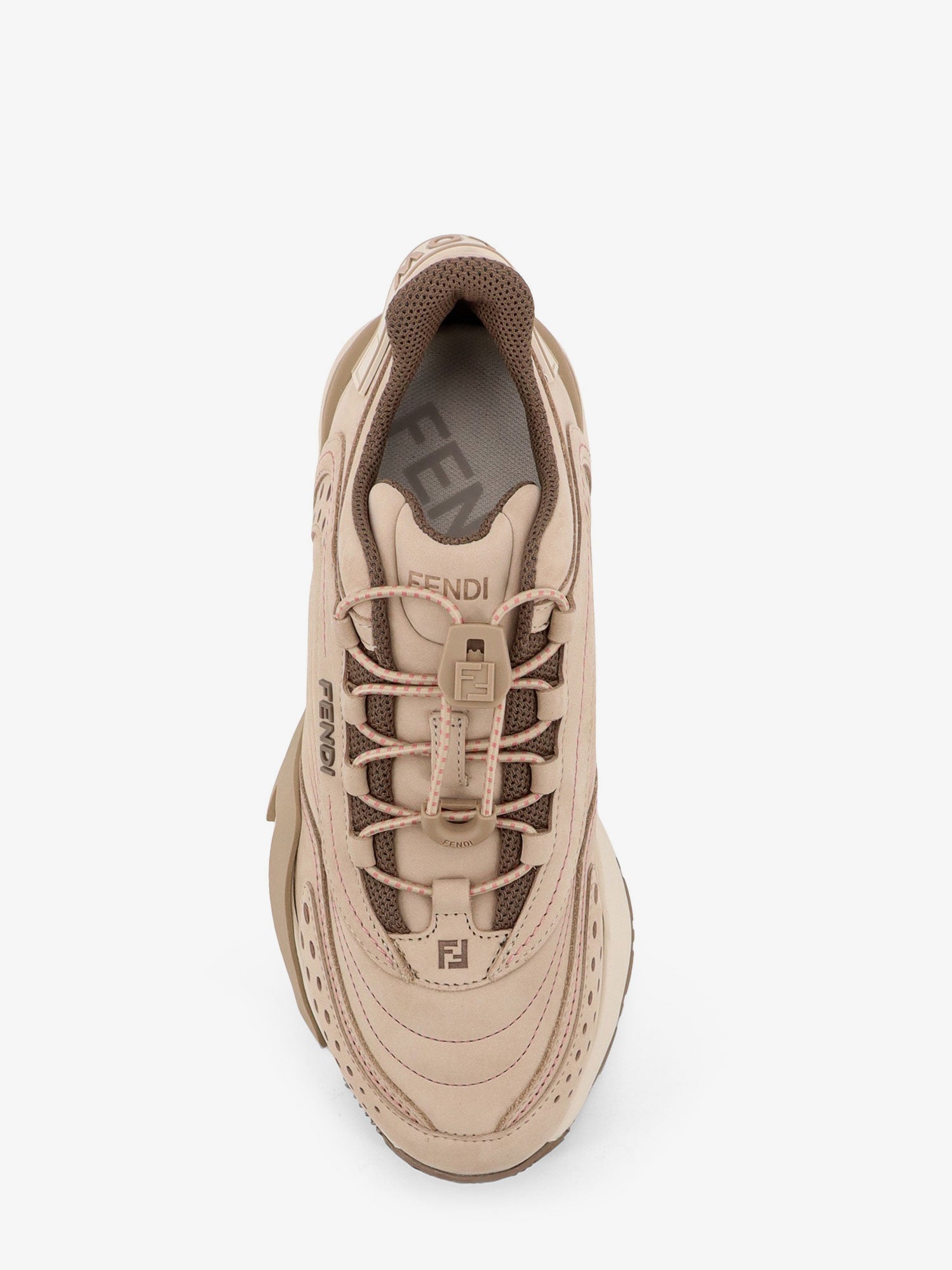 Flow sneakers with embossed logo on the side FENDI - Nugnes1920