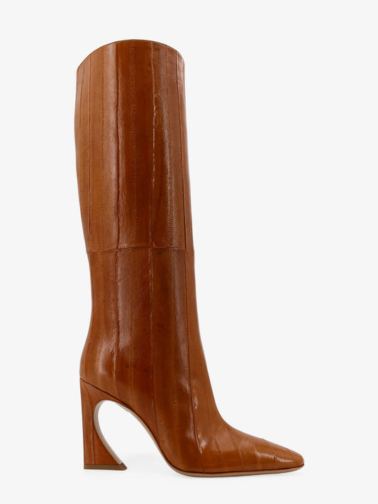 Fendi Arco hagfish leather boots