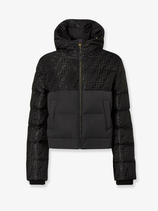 Down Jacket with FF Jacquard insert