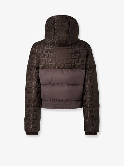 FF Jacquard nylon down jacket thumbnail