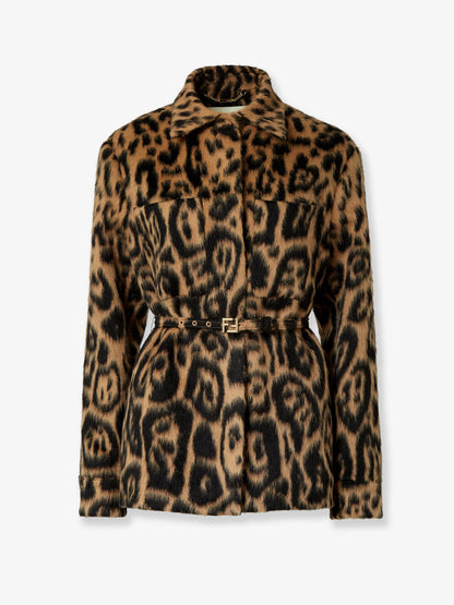 Fendi Leo wool Go-To Jacket thumbnail
